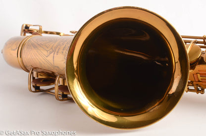 Buescher Big B Tenor Saxophone 293523 Original Lacquer Fresh Full Overhaul Excellent!