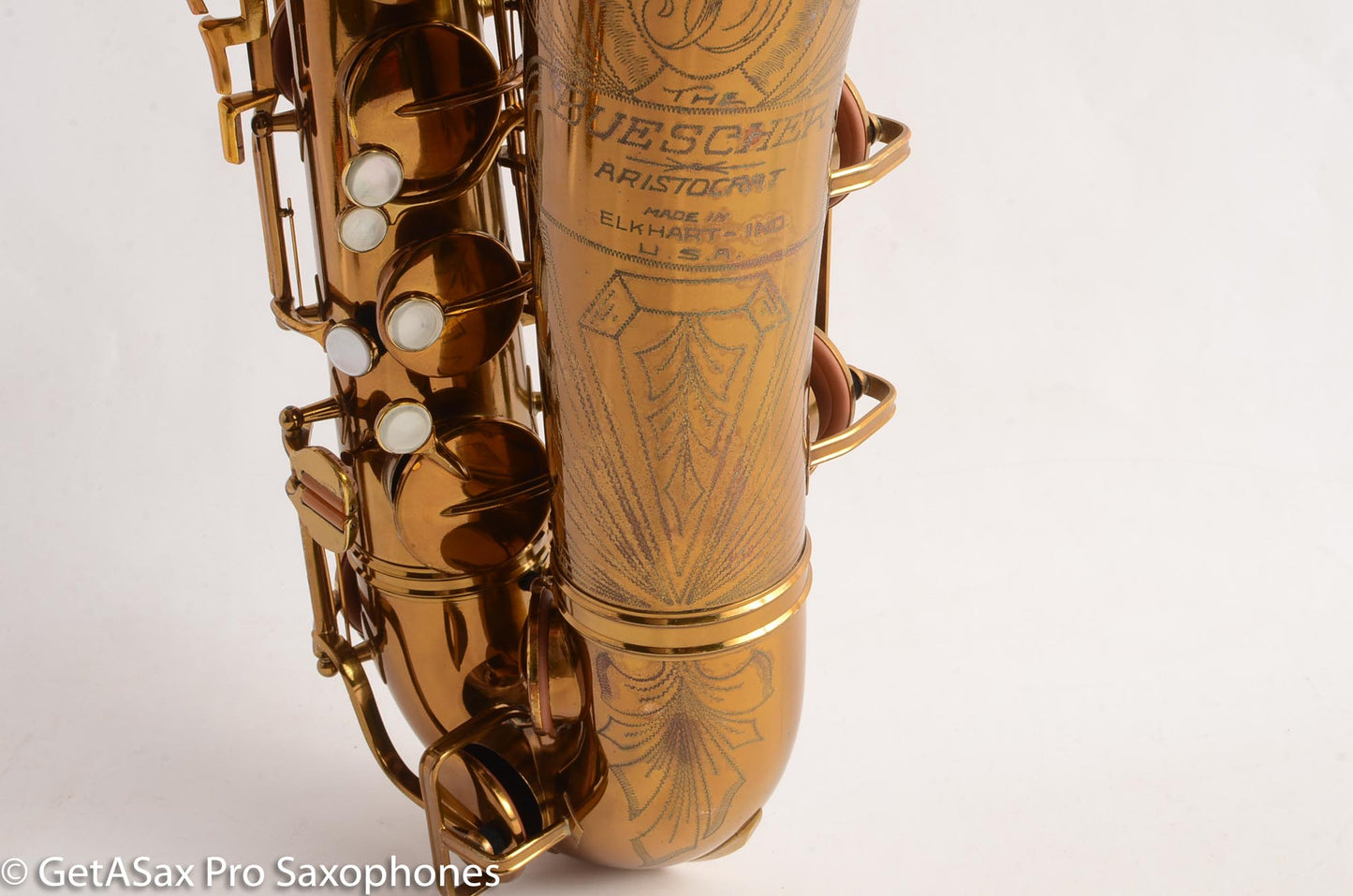 Buescher Big B Tenor Saxophone 293523 Original Lacquer Fresh Full Overhaul Excellent!