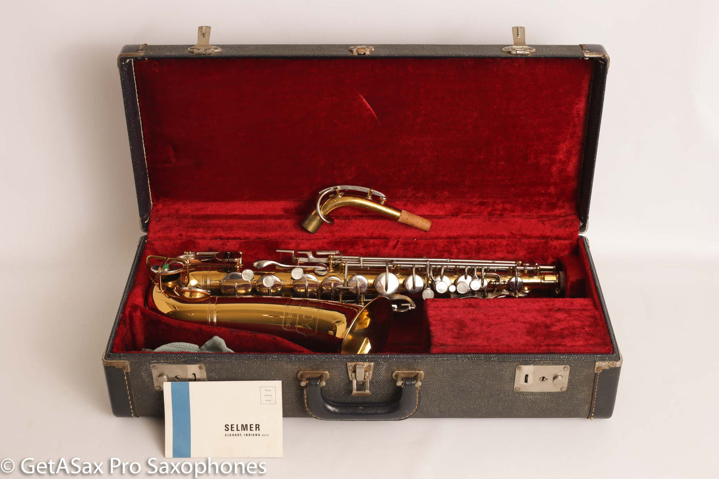 Buescher-Made (Selmer) Bundy Alto 408990 Good Student Alto Older Pads