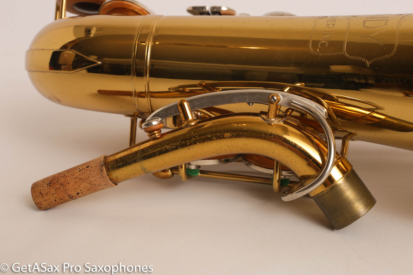 Buescher-Made (Selmer) Bundy Alto 408990 Good Student Alto Older Pads