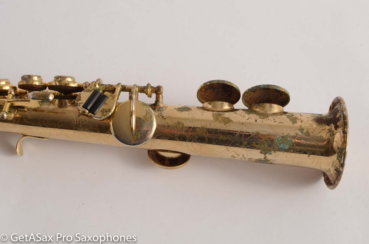 Buescher Gold Aristocrat Sopranino Saxophone 190221