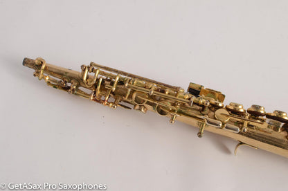 Buescher Gold Aristocrat Sopranino Saxophone 190221
