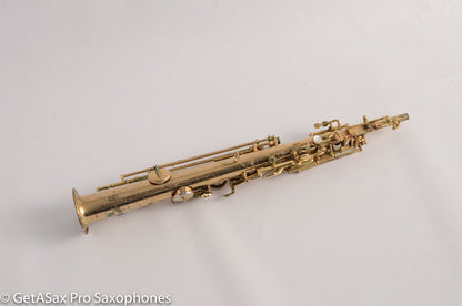 Buescher Gold Aristocrat Sopranino Saxophone 190221
