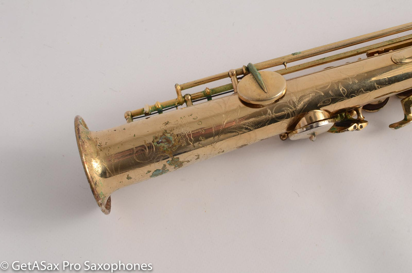 Buescher Gold Aristocrat Sopranino Saxophone 190221