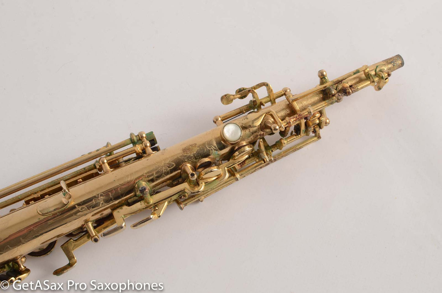 Buescher Gold Aristocrat Sopranino Saxophone 190221