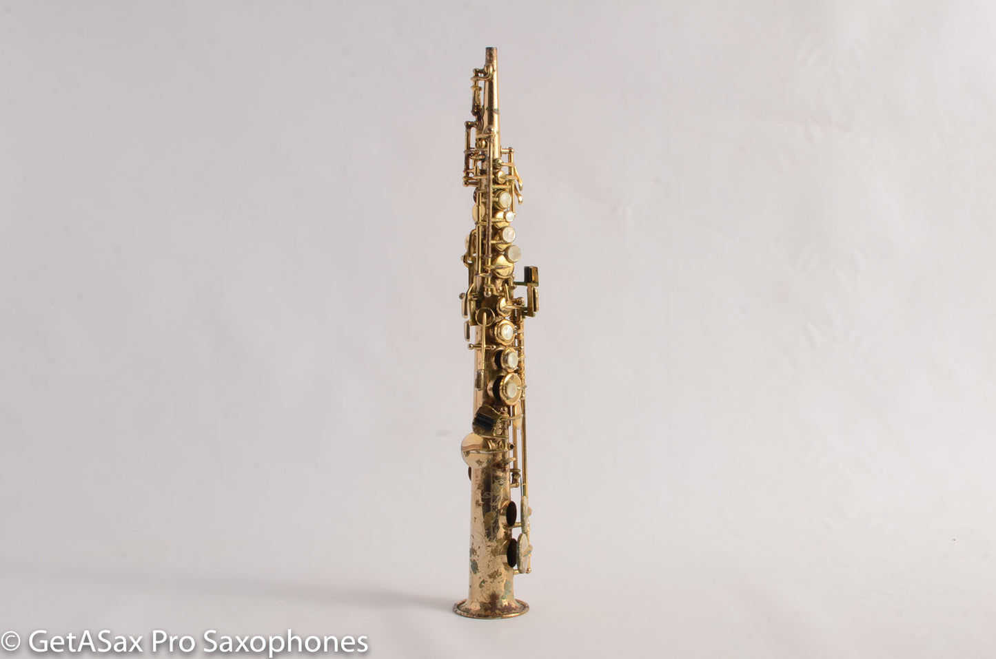 Buescher Gold Aristocrat Sopranino Saxophone 190221