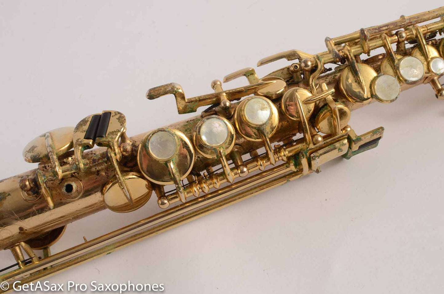 Buescher Gold Aristocrat Sopranino Saxophone 190221