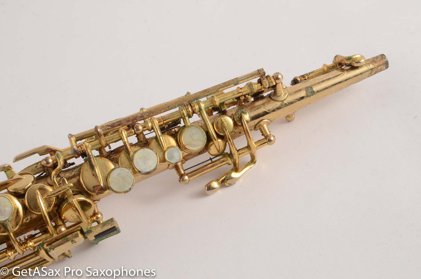 Buescher Gold Aristocrat Sopranino Saxophone 190221
