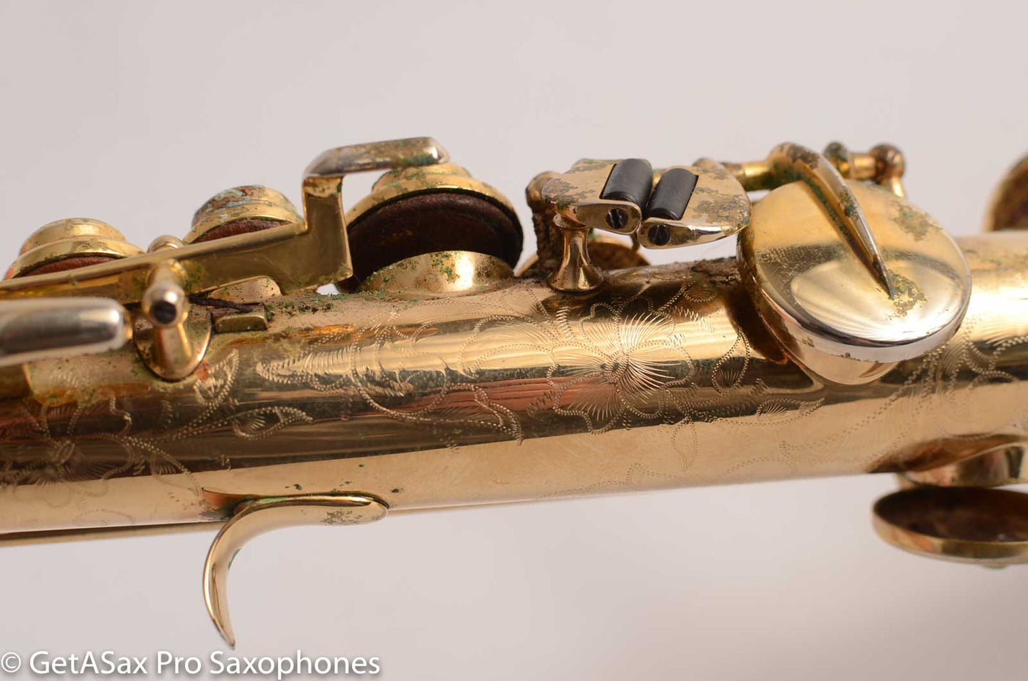 Buescher Gold Aristocrat Sopranino Saxophone 190221