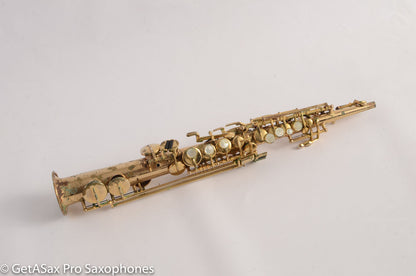 Buescher Gold Aristocrat Sopranino Saxophone 190221
