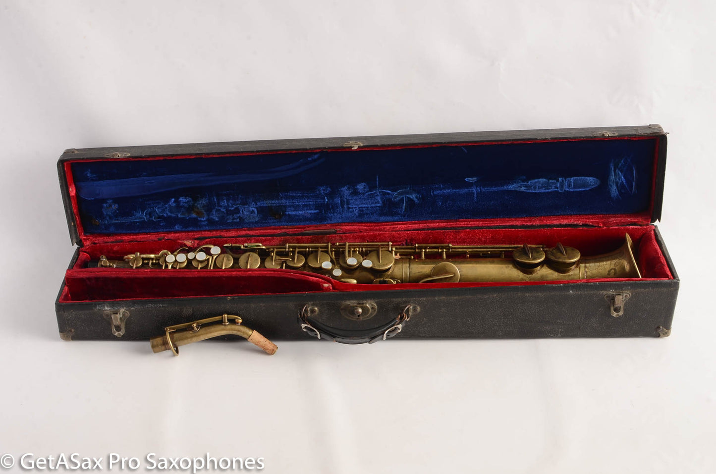 Buescher Straight Alto Super Rare Excellent Original Condition Recent Overhaul Orig Case