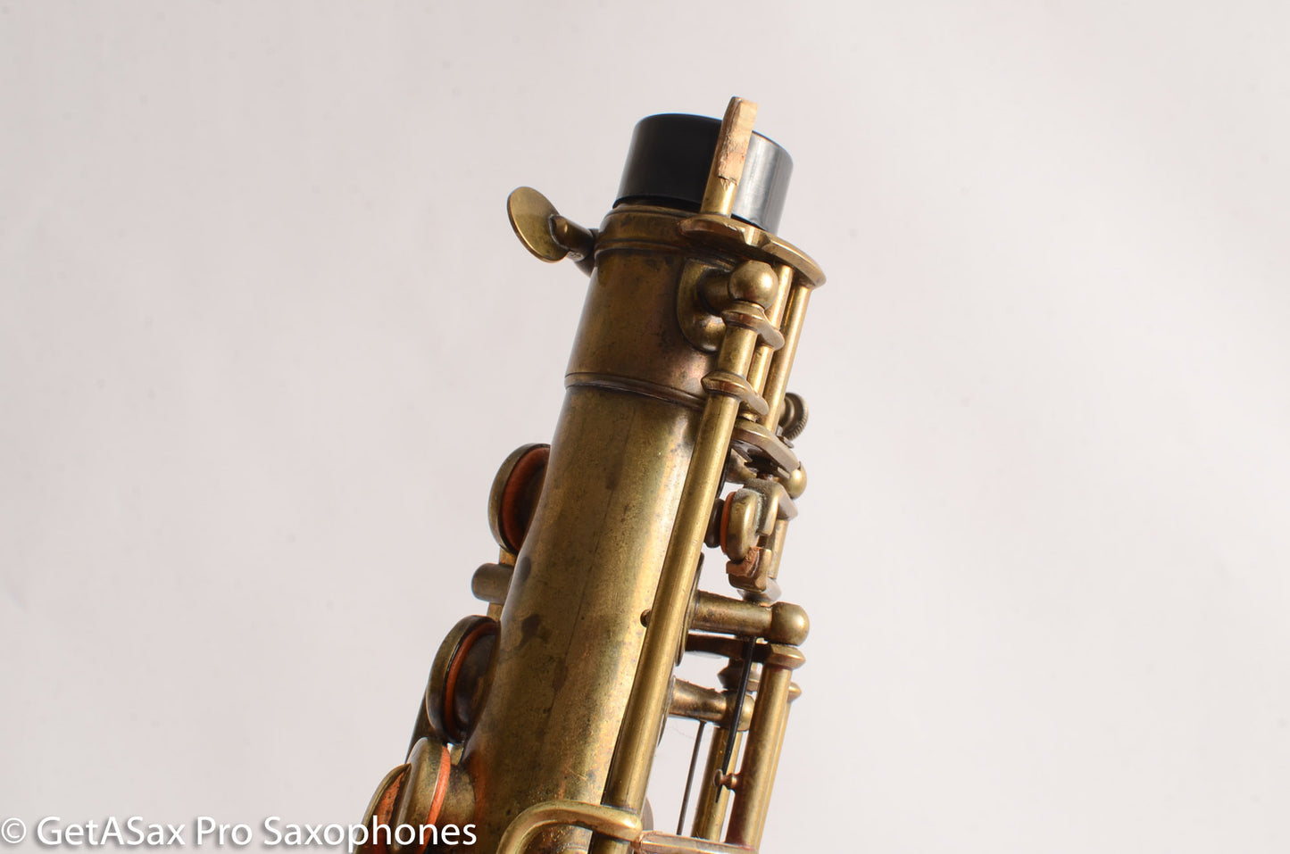 Buescher Straight Alto Super Rare Excellent Original Condition Recent Overhaul Orig Case