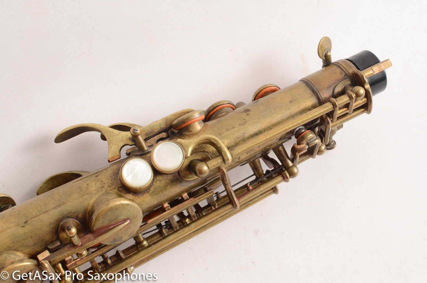 Buescher Straight Alto Super Rare Excellent Original Condition Recent Overhaul Orig Case