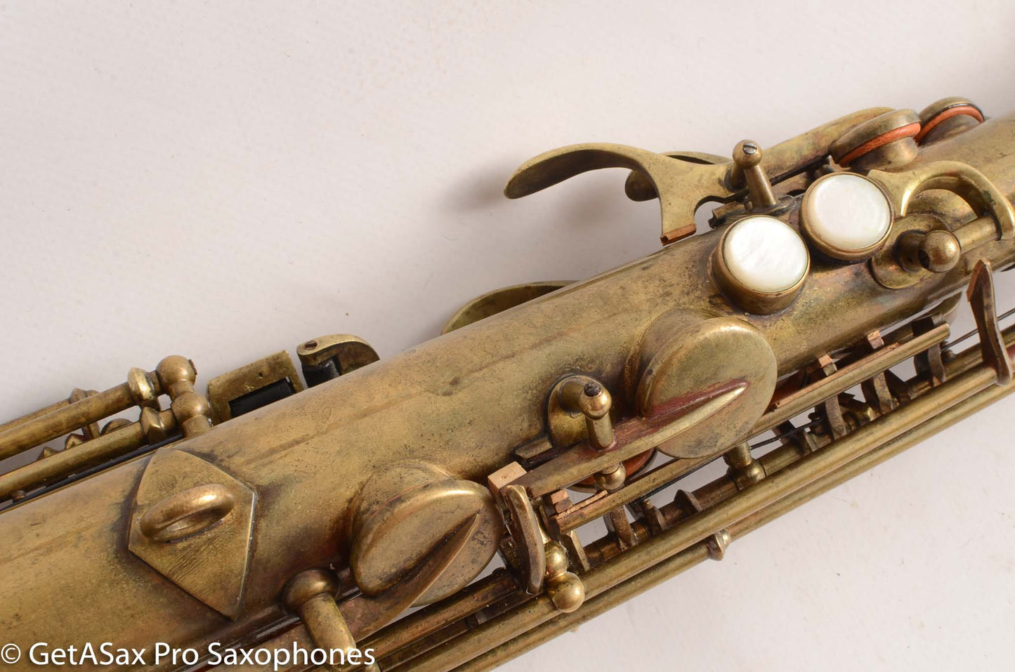 Buescher Straight Alto Super Rare Excellent Original Condition Recent Overhaul Orig Case