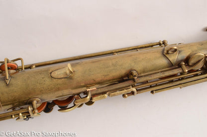 Buescher Straight Alto Super Rare Excellent Original Condition Recent Overhaul Orig Case