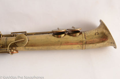 Buescher Straight Alto Super Rare Excellent Original Condition Recent Overhaul Orig Case