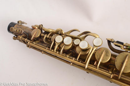 Buescher Straight Alto Super Rare Excellent Original Condition Recent Overhaul Orig Case