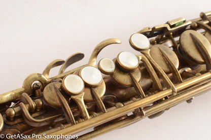 Buescher Straight Alto Super Rare Excellent Original Condition Recent Overhaul Orig Case