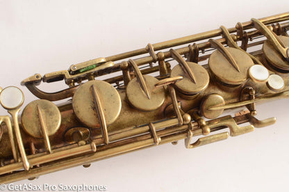 Buescher Straight Alto Super Rare Excellent Original Condition Recent Overhaul Orig Case