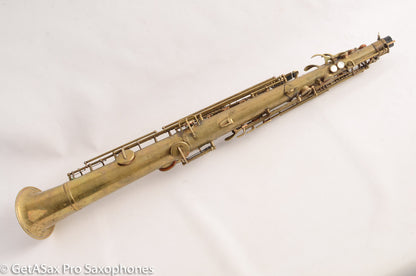 Buescher Straight Alto Super Rare Excellent Original Condition Recent Overhaul Orig Case