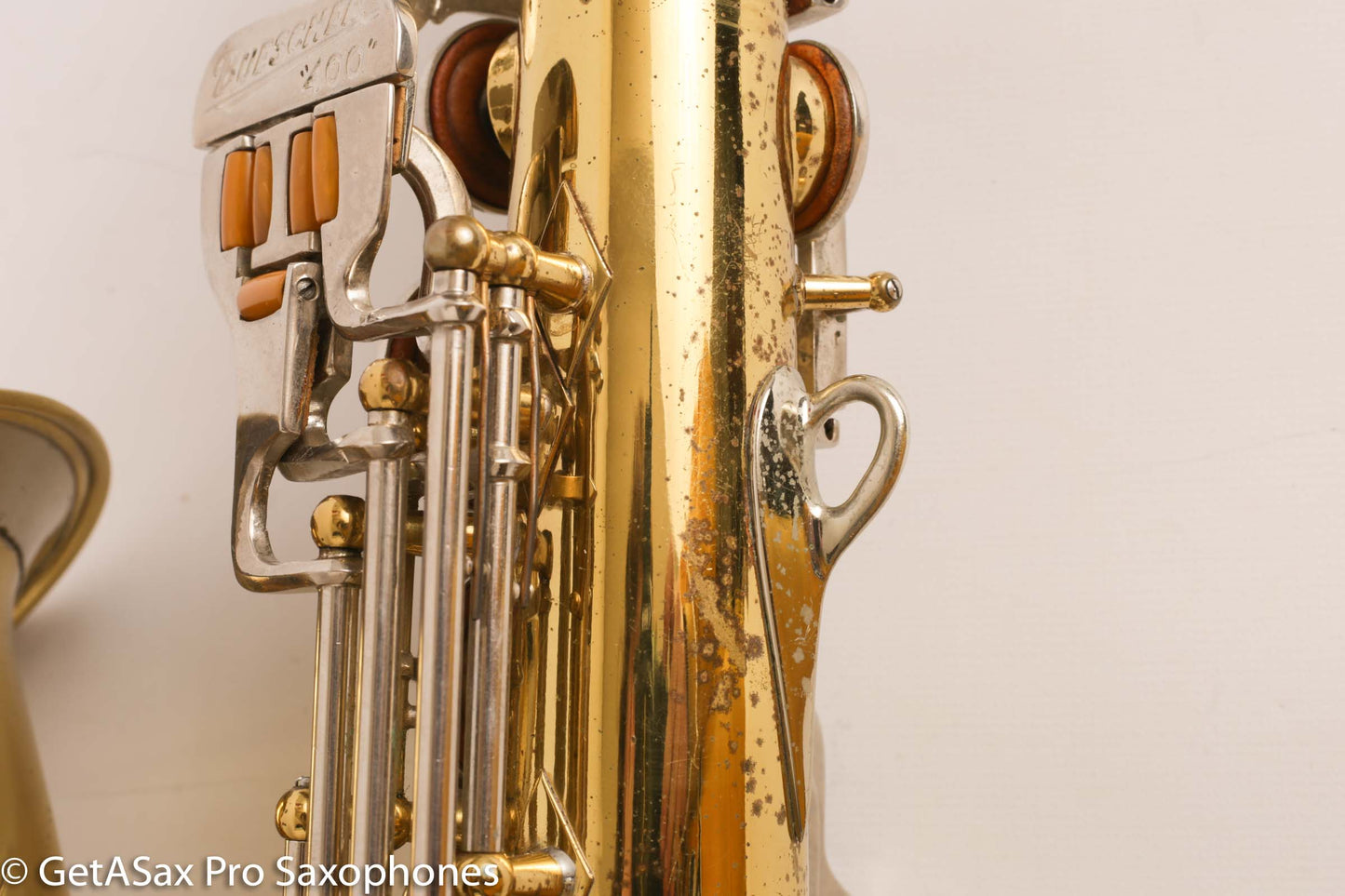 Buescher Super 400 Alto Saxophone Needs Overhaul Great Deal!