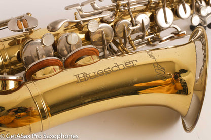 Buescher Super 400 Alto Saxophone Needs Overhaul Great Deal!