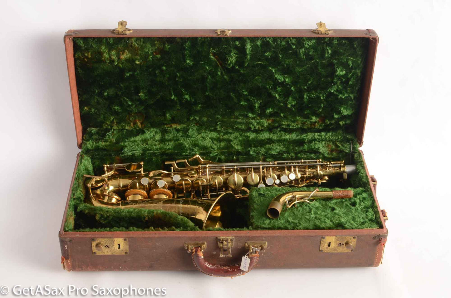 Buescher Top Hat and Cane Alto Saxophone Super 400 Excellent Condition 317532