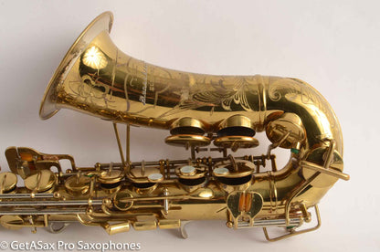 Buescher Top Hat and Cane Alto Saxophone Super 400 Excellent Condition 317532