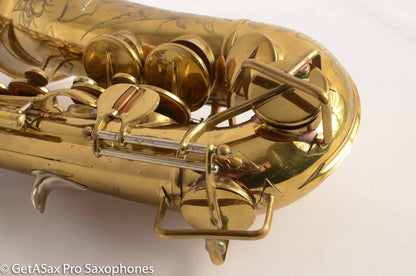 Buescher Top Hat and Cane Alto Saxophone Super 400 Excellent Condition 317532