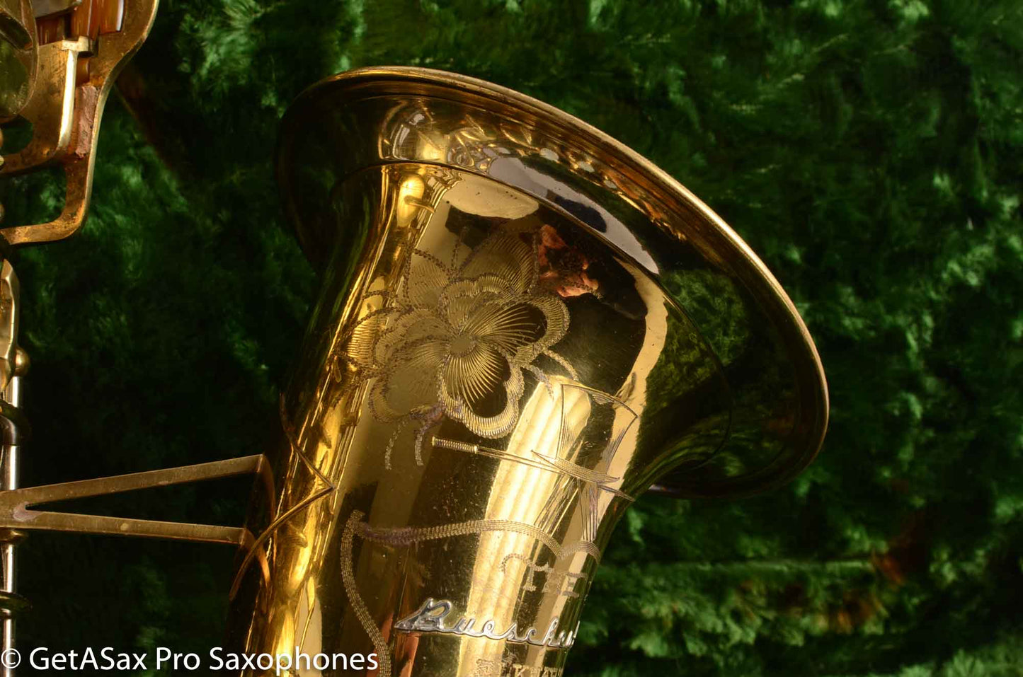 Buescher Top Hat and Cane Alto Saxophone Super 400 Excellent Condition 317532