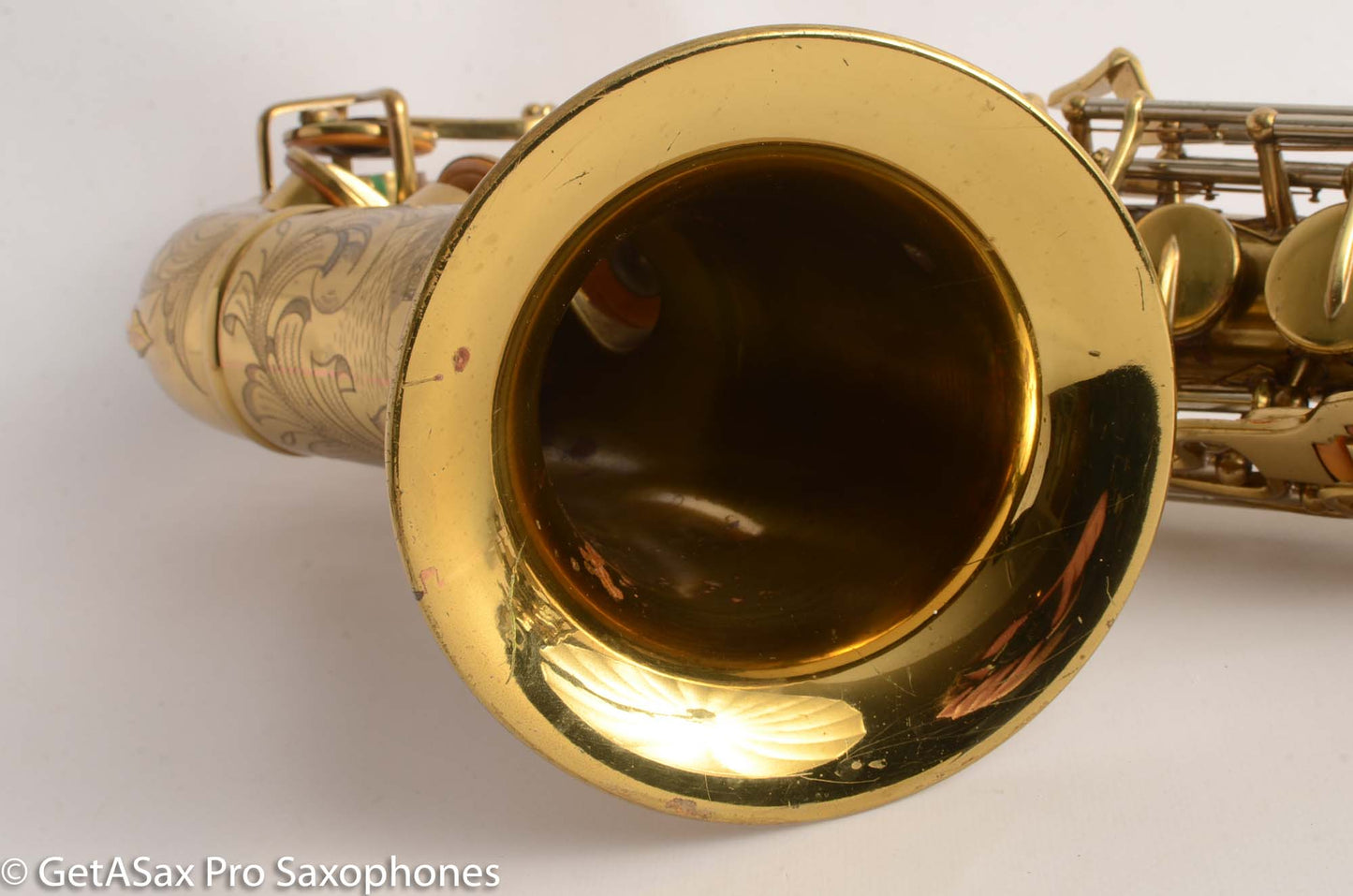 Buescher Top Hat and Cane Alto Saxophone Super 400 Excellent Condition 317532