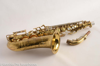 Buescher Top Hat and Cane Alto Saxophone Super 400 Excellent Condition 317532