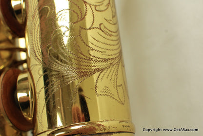 Buescher Tenor Saxophone Top Hat and Cane