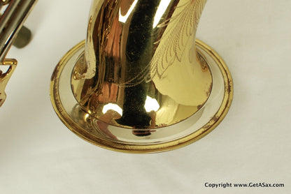 Buescher Tenor Saxophone Top Hat and Cane