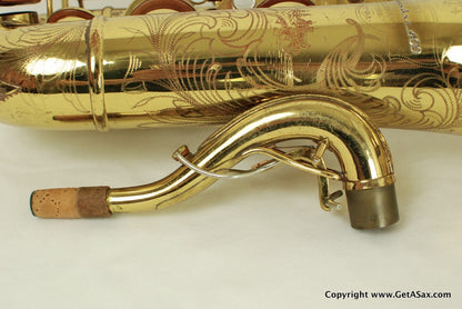 Buescher Tenor Saxophone Top Hat and Cane