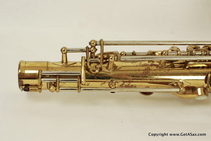 Buescher Tenor Saxophone Top Hat and Cane