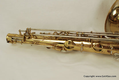 Buescher Tenor Saxophone Top Hat and Cane