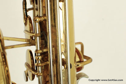 Buescher Tenor Saxophone Top Hat and Cane