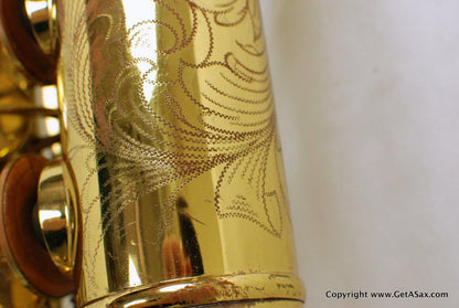 Buescher Tenor Saxophone Top Hat and Cane