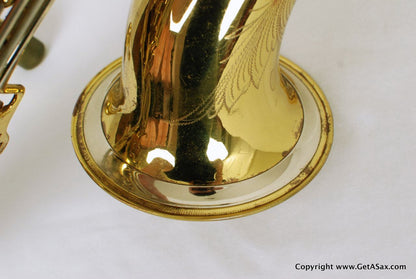 Buescher Tenor Saxophone Top Hat and Cane