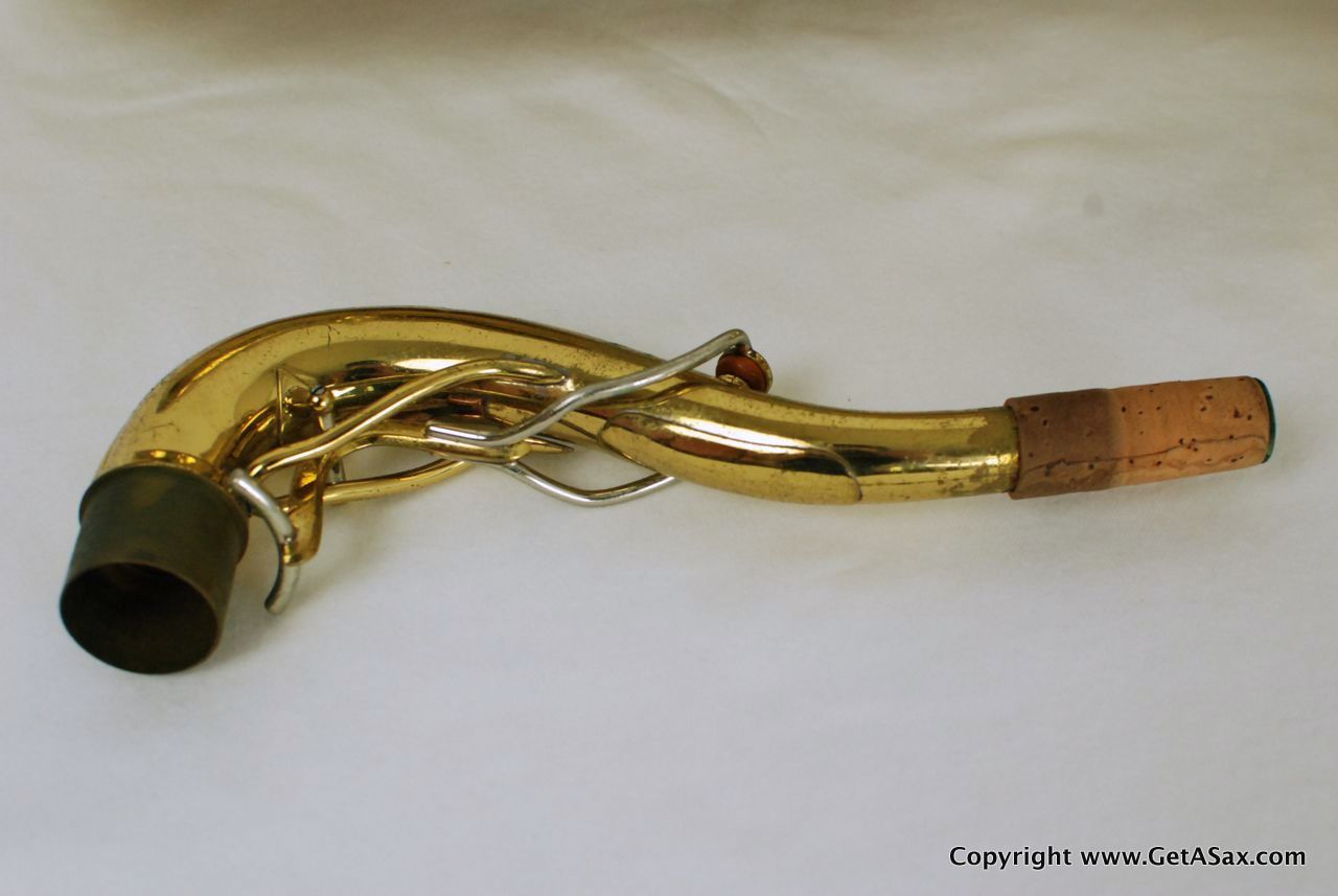 Buescher Tenor Saxophone Top Hat and Cane