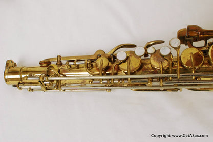 Buescher Tenor Saxophone Top Hat and Cane