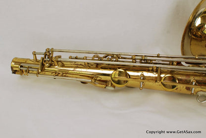 Buescher Tenor Saxophone Top Hat and Cane