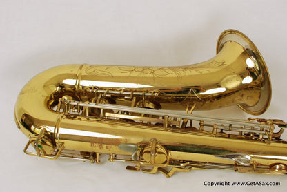 Buescher Tenor Saxophone Top Hat and Cane