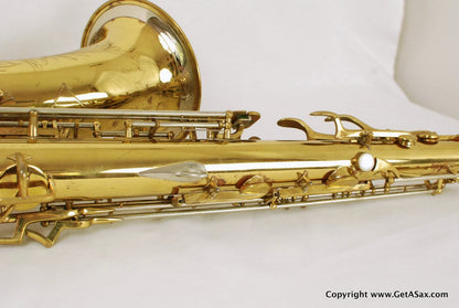 Buescher Tenor Saxophone Top Hat and Cane