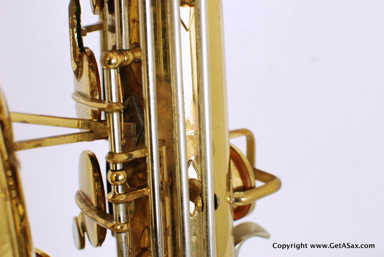 Buescher Tenor Saxophone Top Hat and Cane