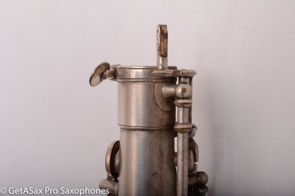 Buescher True Tone Alto Silver 257528 Good Condition