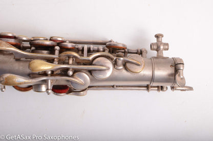 Buescher True Tone Alto Silver 257528 Good Condition