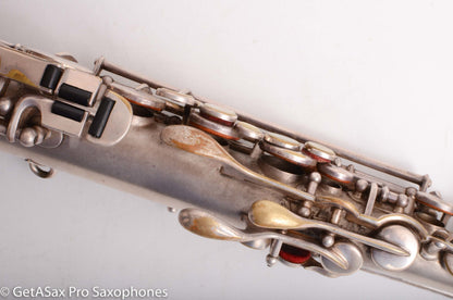 Buescher True Tone Alto Silver 257528 Good Condition