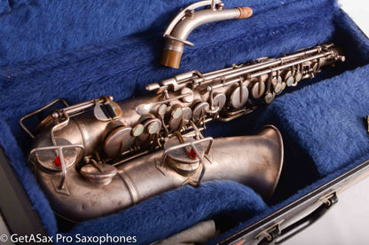 Buescher True Tone Alto Silver 257528 Good Condition